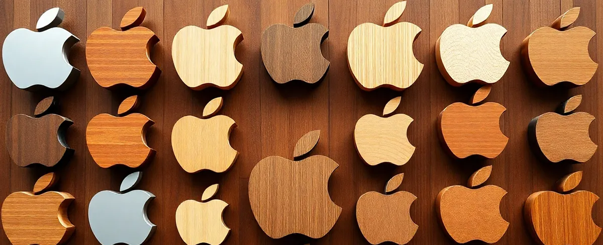 apple logos materials