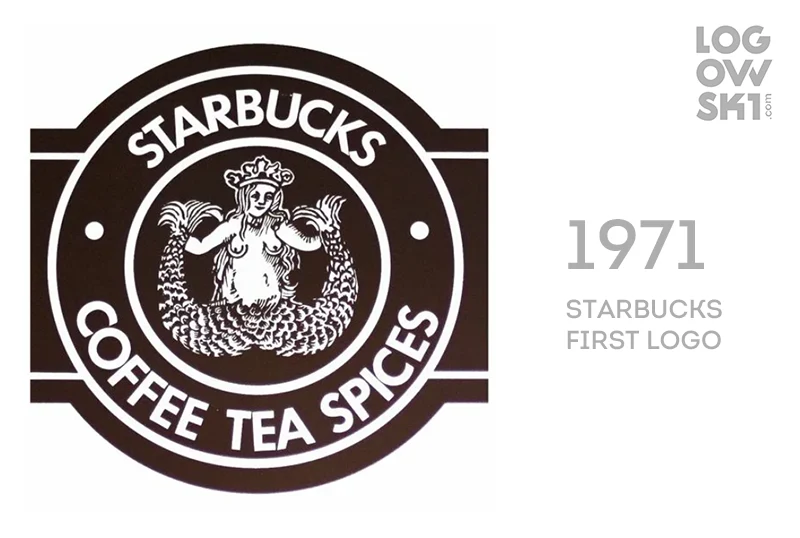 first logo starbucks 1971