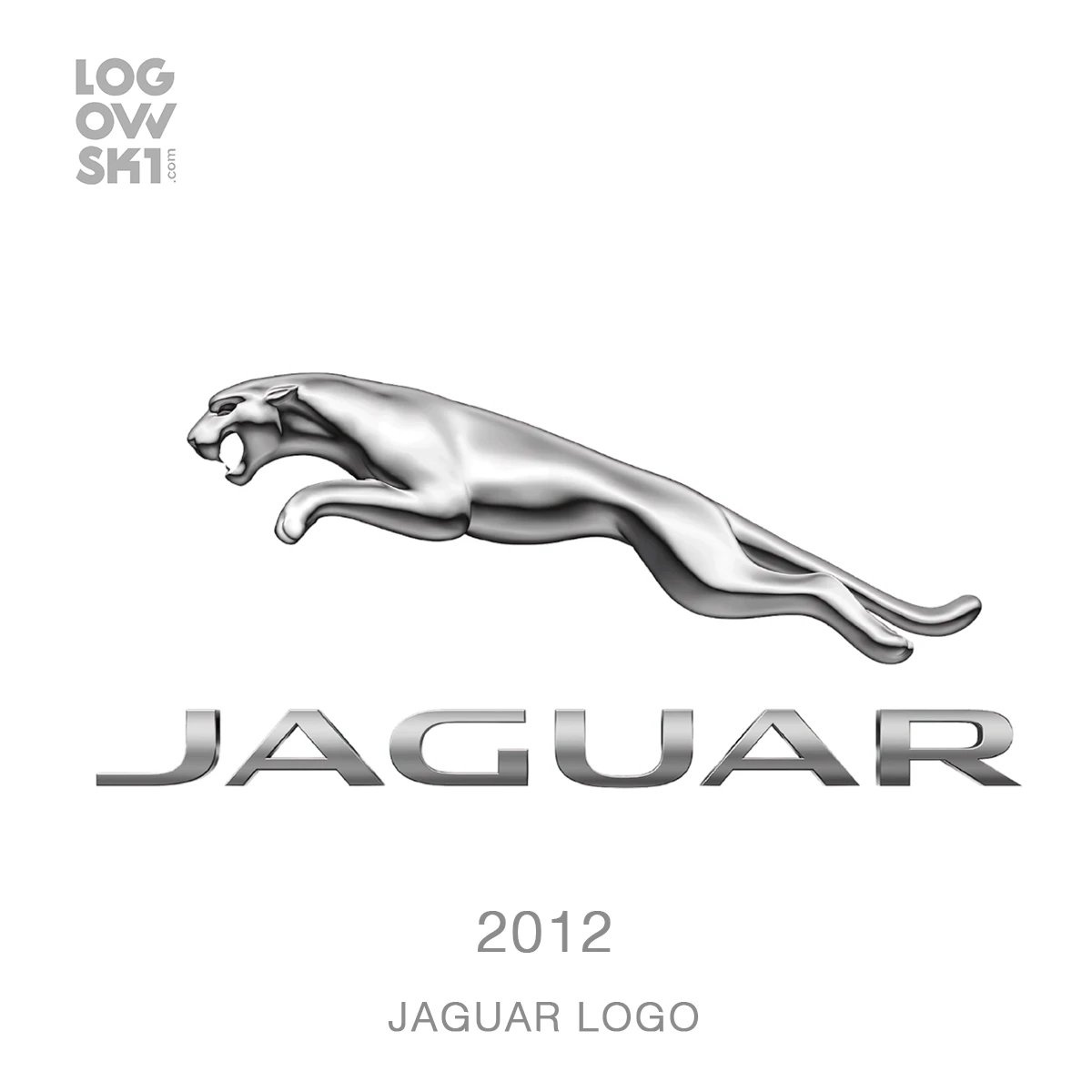 jaguar logo 2012 3d