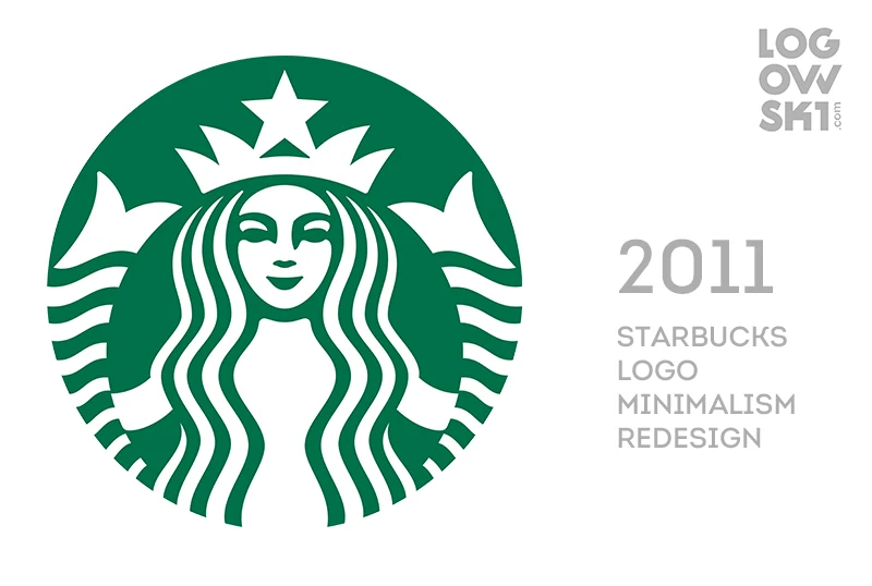 redesign logo starbucks 2011